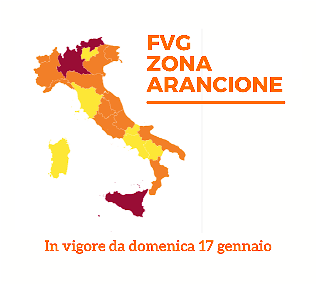 Fvg, torna la zona arancione, cosa cambia e le nuove regole