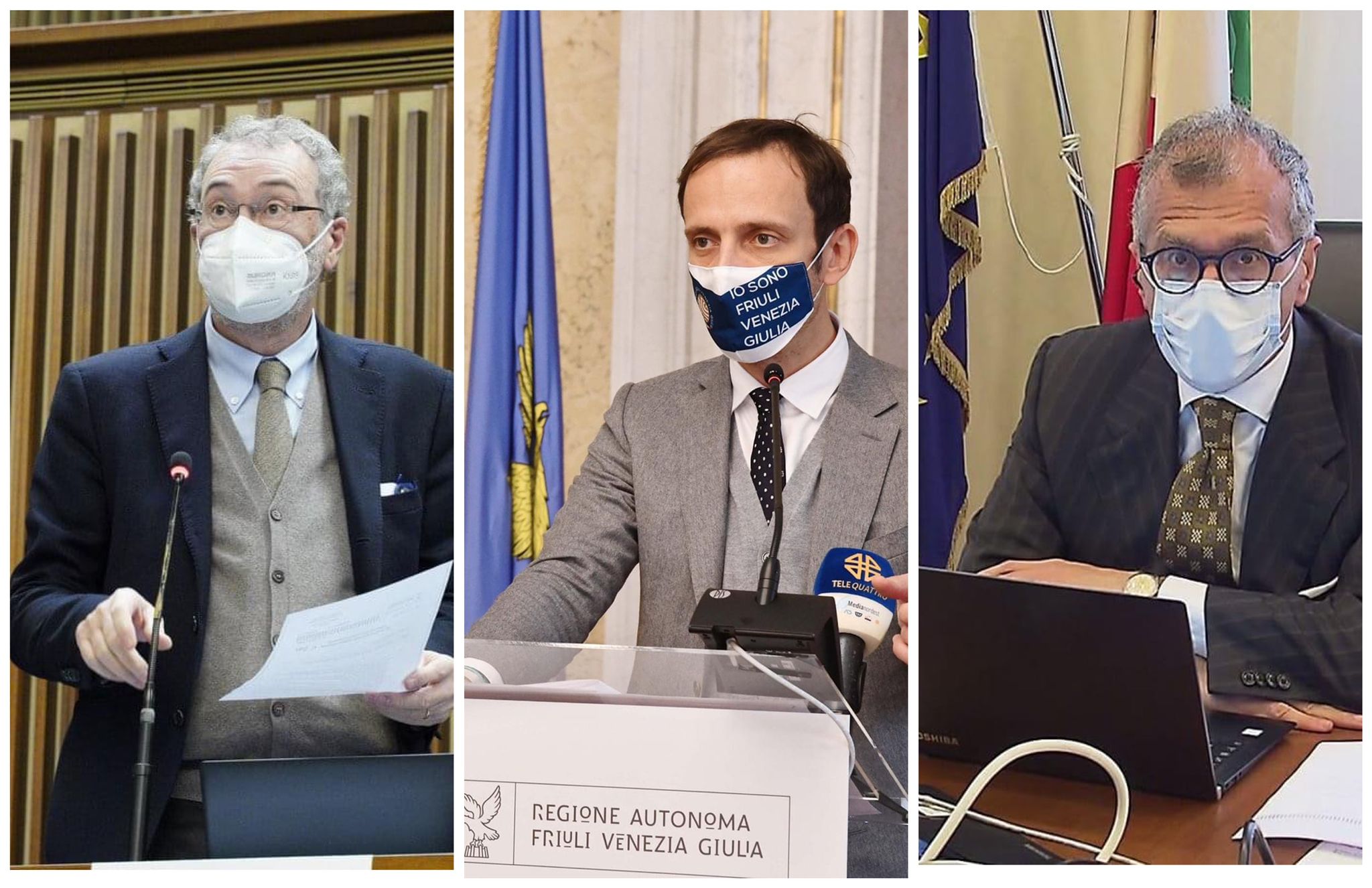 Fedriga, Zanin e Bolzonello tra i grandi elettori del Presidente della