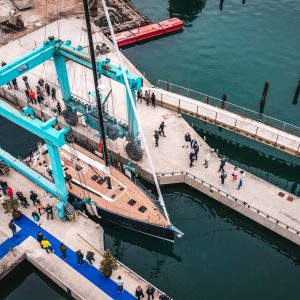 Dalla Marina di Monfalcone salpa un nuovo spettacolare yacht