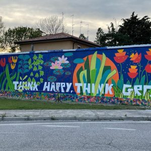 Studenti e giovani insieme a Udine per un murale dedicato all'ambiente