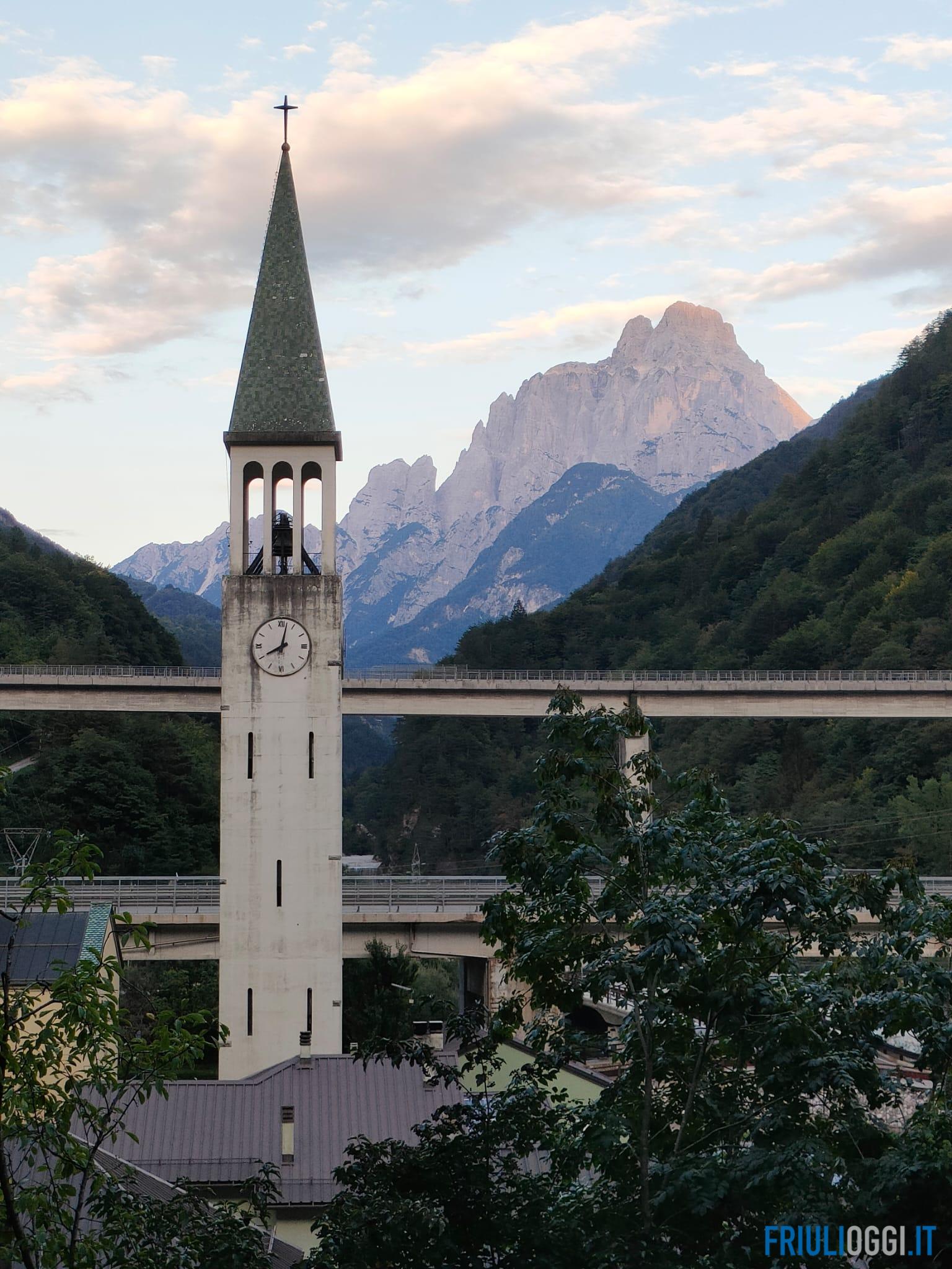Il campanile simbolo di Dogna tornerà al suo antico splendore: i lavori
