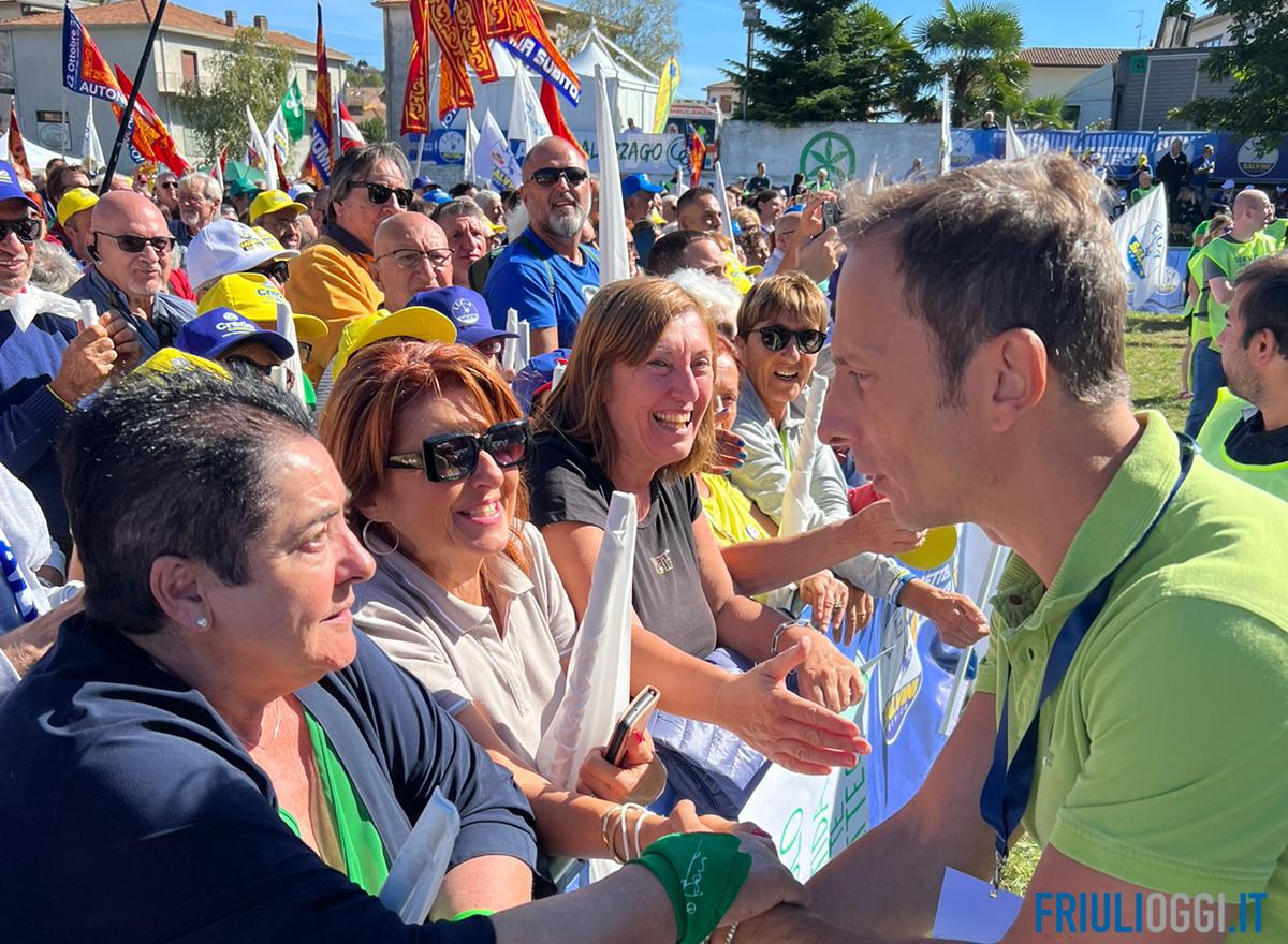 Dal Friuli In Seicento Sul Prato Leghista Di Pontida Fedriga In Prima Fila