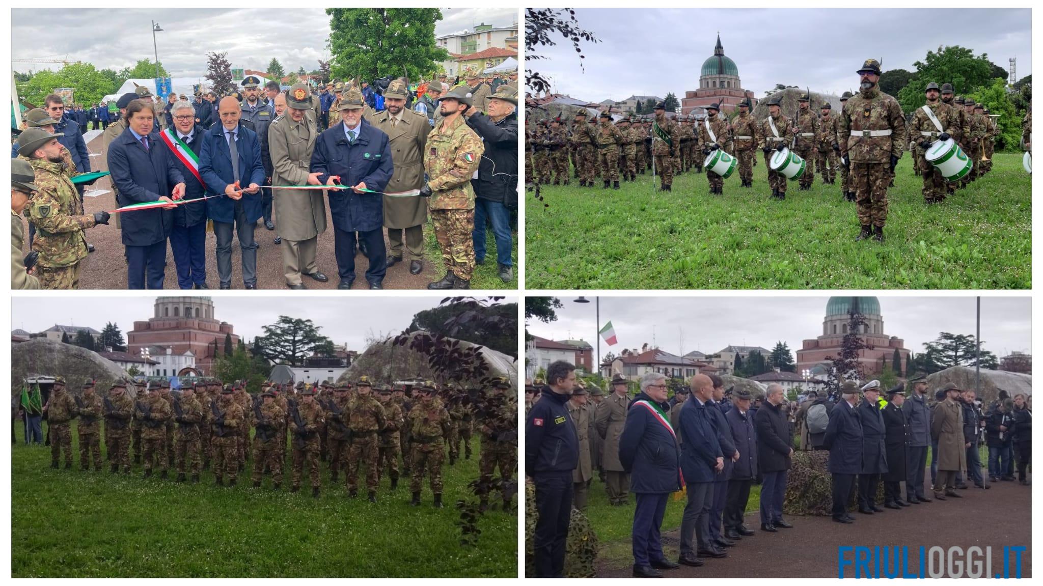 Al Parco Moretti L inaugurazione Della Cittadella Degli Alpini