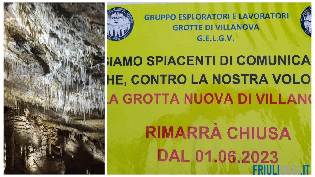 chiusura grotte villanova