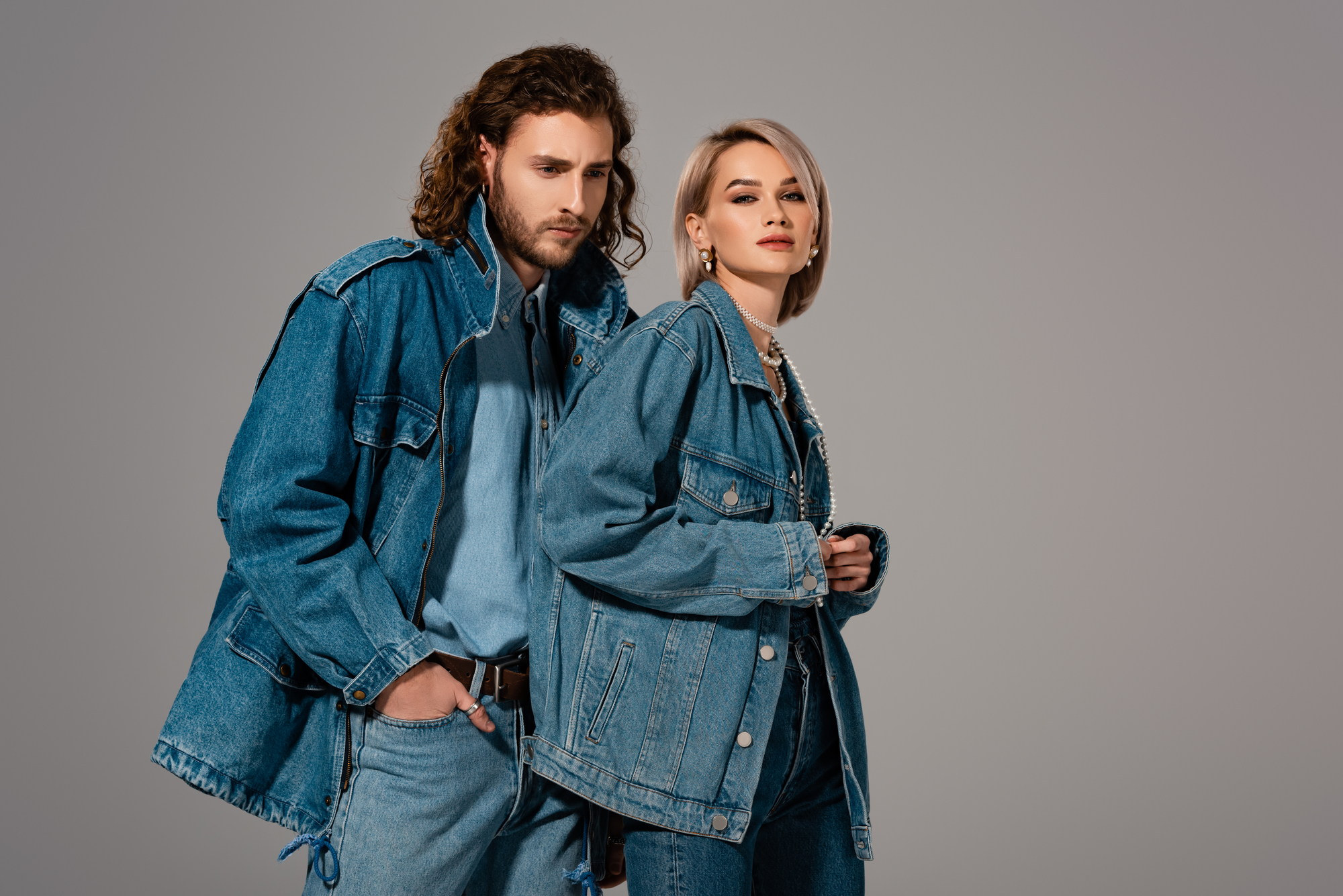 Pantaloni in denim CarpenterVerde| IT