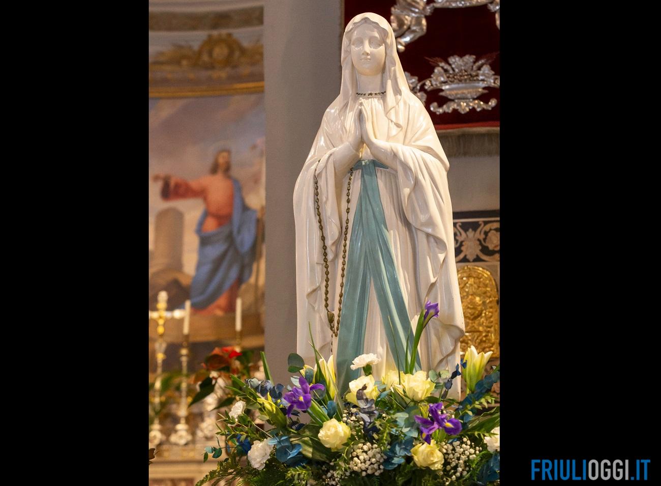 La statua della Madonna di Lourdes arriva a Palmanova