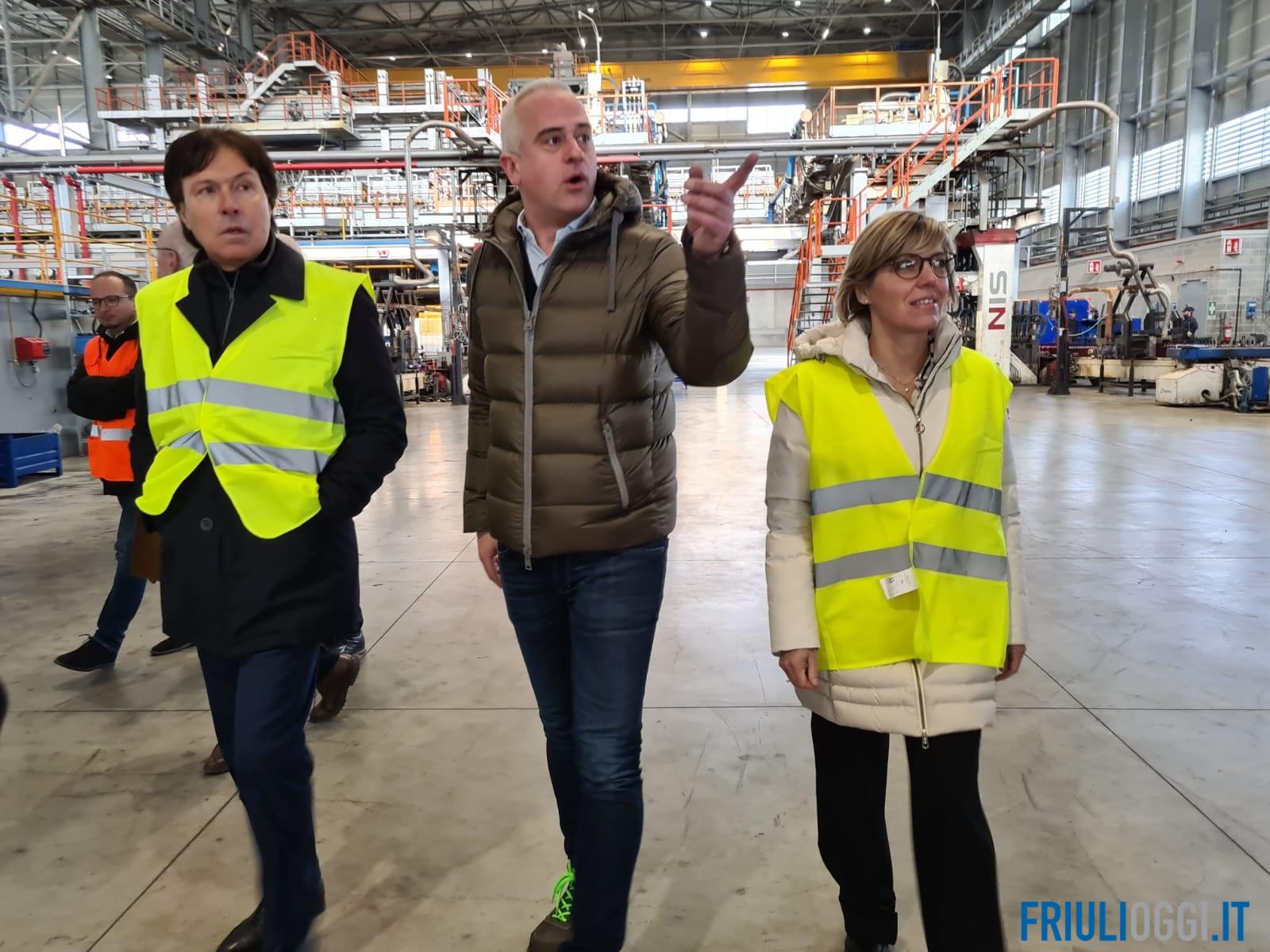 Il nuovo stabilimento della Vetreria cooperativa Piegarese in Friuli