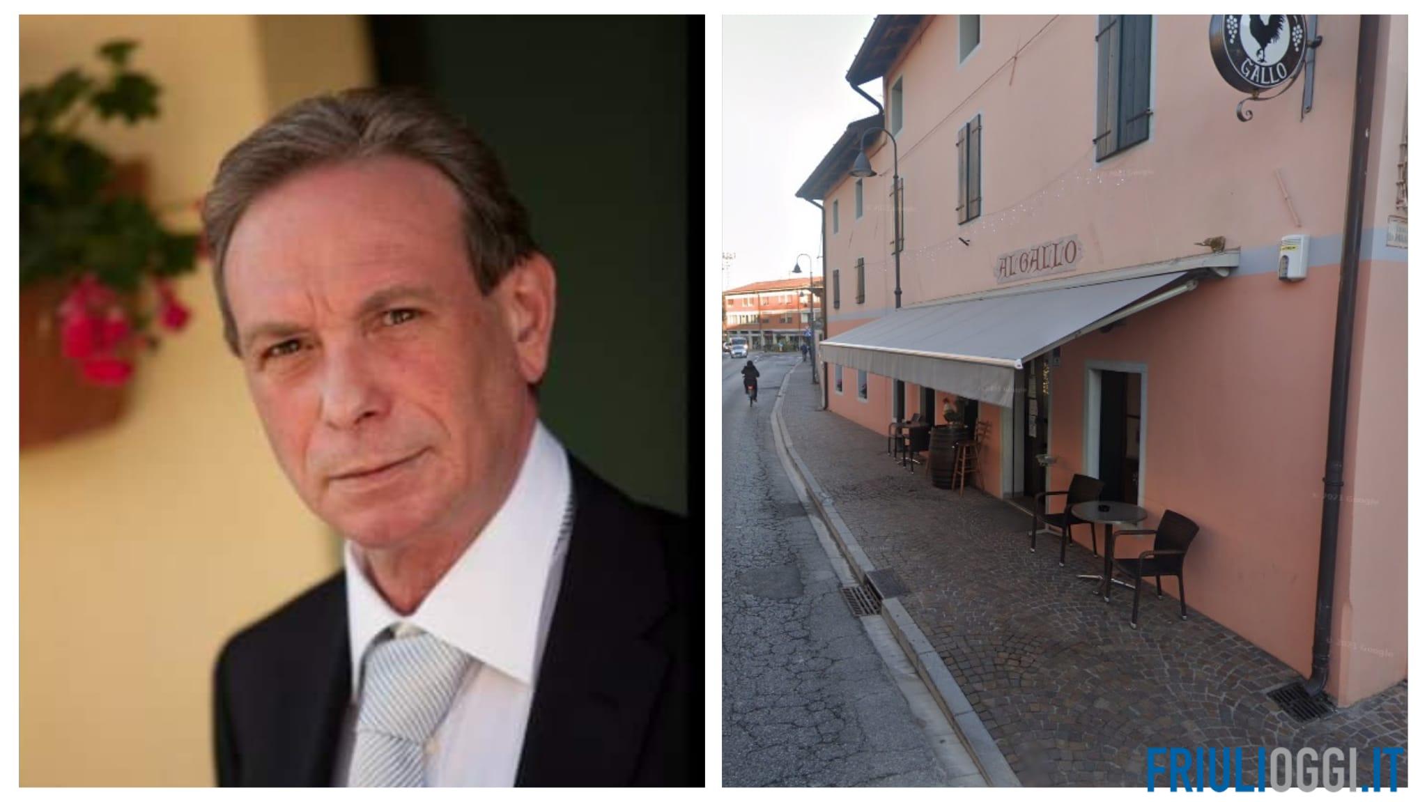 Colto da un malore al bar mentre gioca a carte: muore a 71 anni