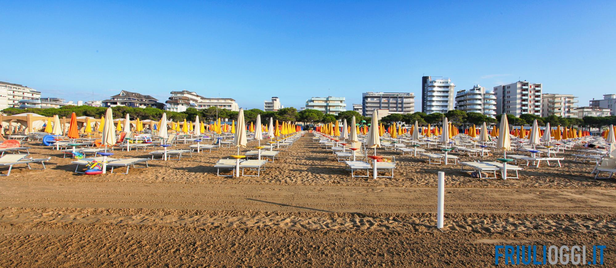 La novità a Lignano: spiaggia libera anche a Riviera e Pineta