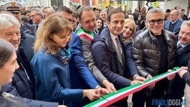 Inaugurazione enoteca di Cormons.