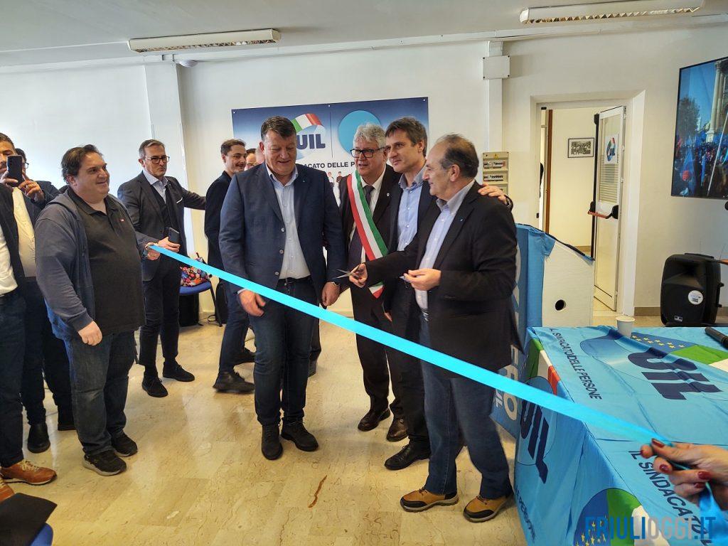 inaugurazione sede uil udine