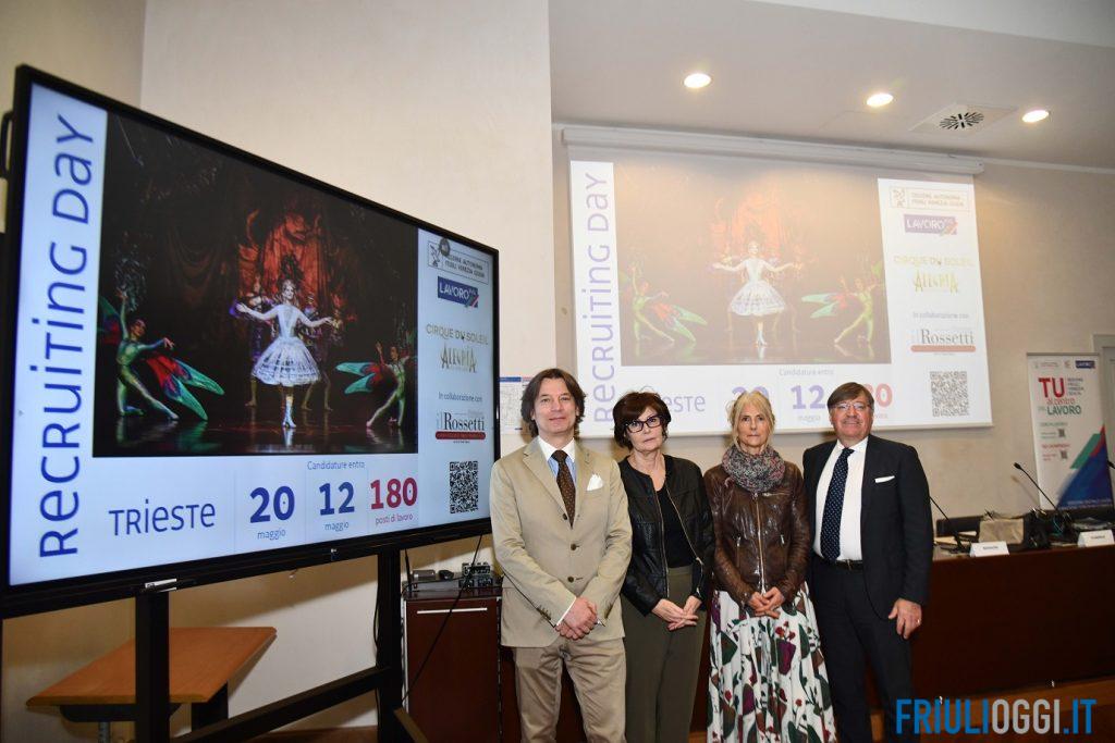 Recrtuiting day per il Cirque du Soleil a Trieste