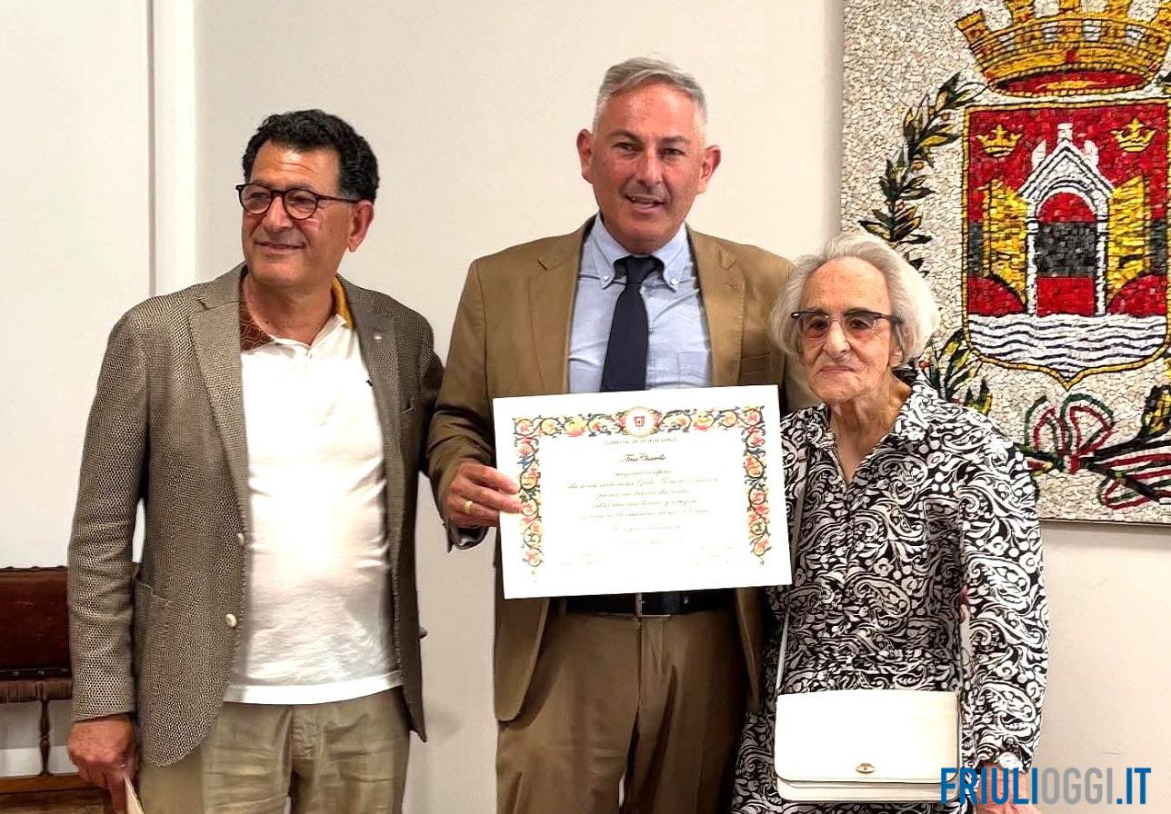 Clementina Chiarello 100 anni pordenone