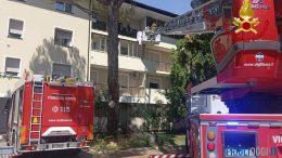incendio appartamento udine