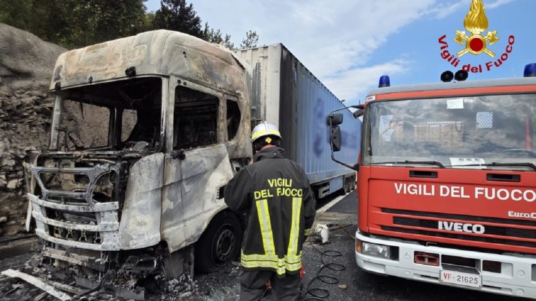incendio camion