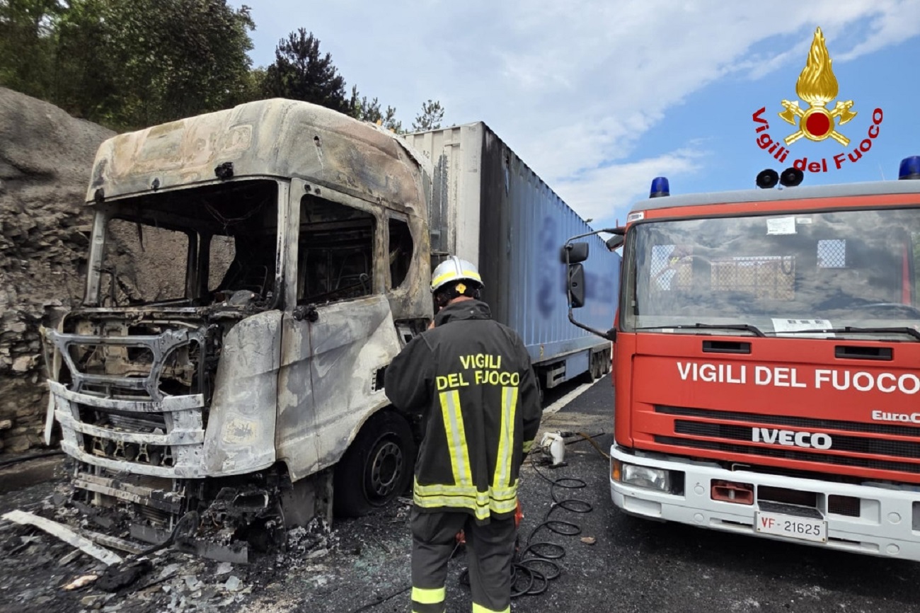 incendio camion