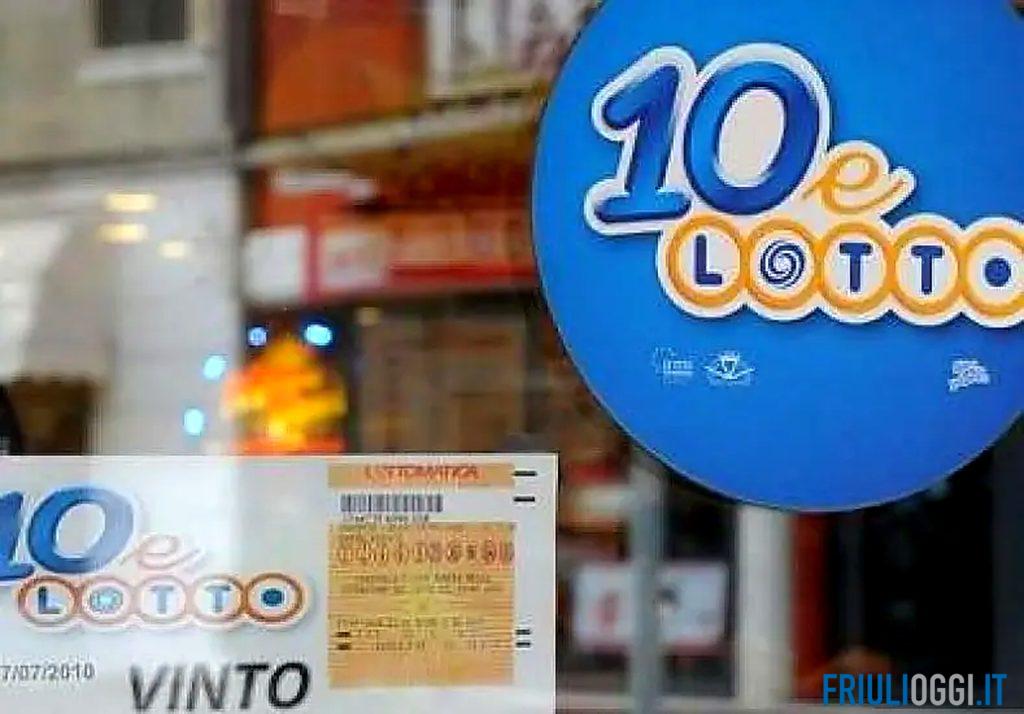La fortuna bacia il Friuli: vincita al 10eLotto a Majano