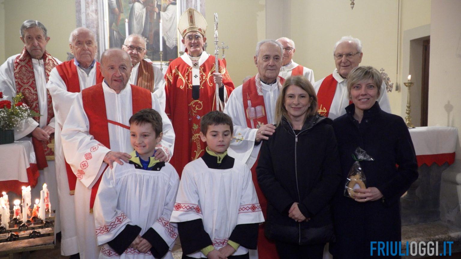 Amaro in festa per i 60 anni di sacerdozio di don Gianpietro Bellini