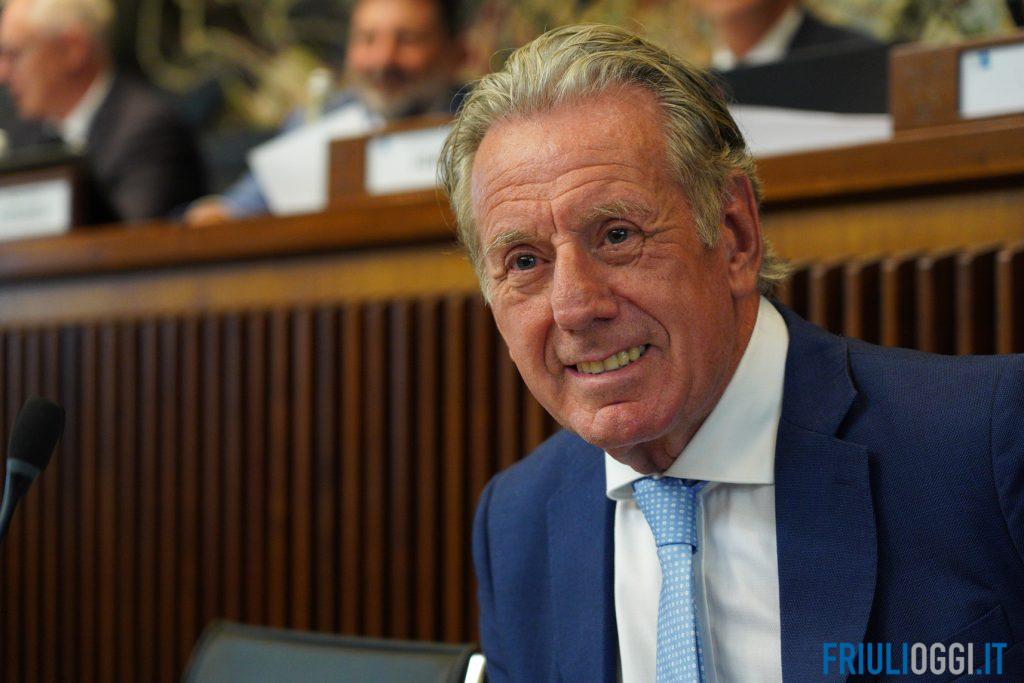 L'assessore regionale per la Difesa dell'ambiente Fabio Scoccimarro
