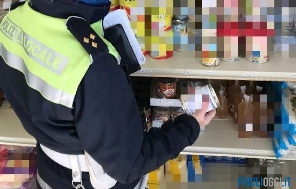Igiene e tracciabilità, chiuso un negozio di alimentari: multa da 5mila euro