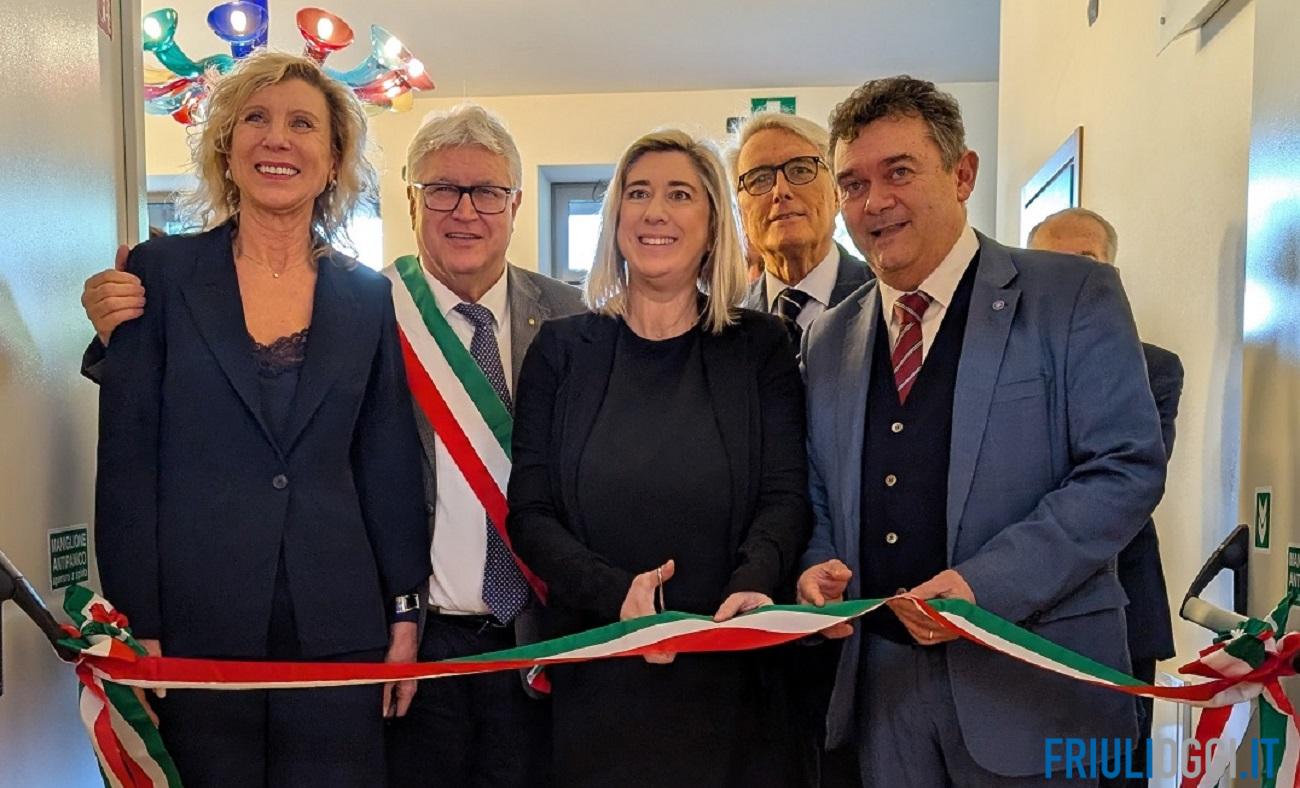 Inaugurazione sala multimediale all'Istituto Renati di Udine