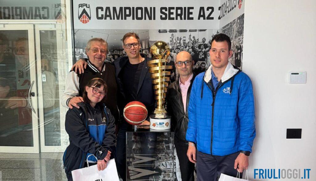 Udine, l’abbraccio dell’Apu agli atleti Special Olympics in vista dei Giochi