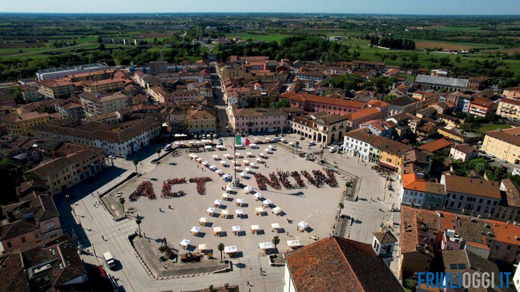 Act Now, il messaggio dei 1.500 studenti a Palmanova per la Giornata della Terra