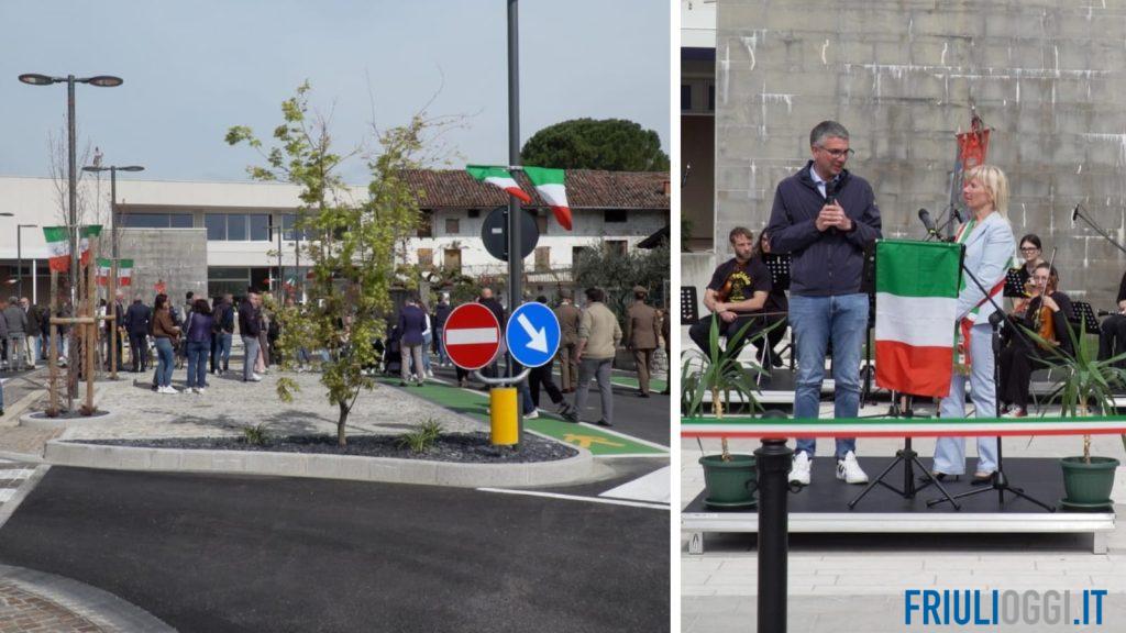 Uno spazio riqualificato nel cuore di Remanzacco: ecco il nuovo Vicolo della Cooperativa