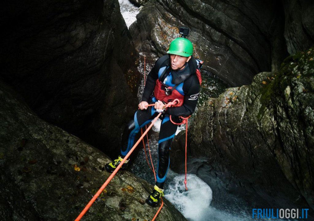 A Claut un corso base dedicato agli amanti del canyoning