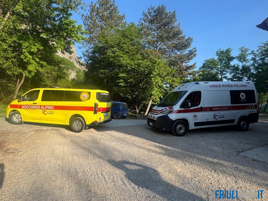 Si rompe una caviglia in Val Rosandra, 49enne recuperata dal Soccorso alpino