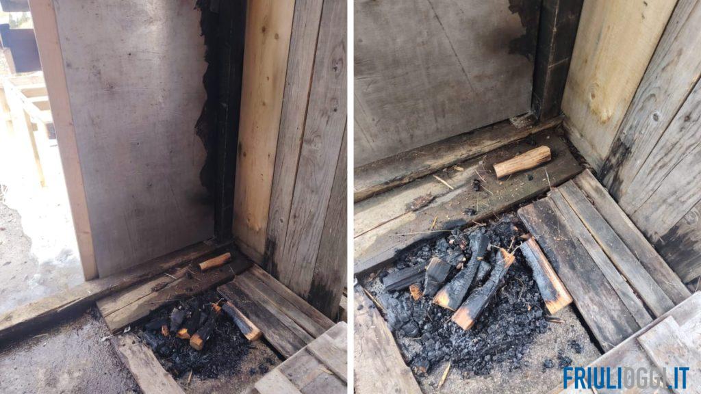Staccano le assi del pavimento per accendere un falò: l’amara scoperta nel rifugio