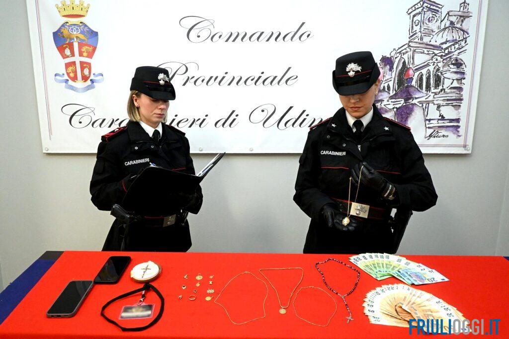 Anziana truffata dal finto carabiniere: arrestati due giovani a Udine