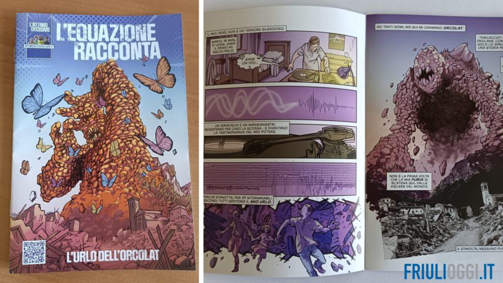 L’urlo dell’Orcolat, nasce il fumetto che racconta il terremoto del 1976 ai giovani