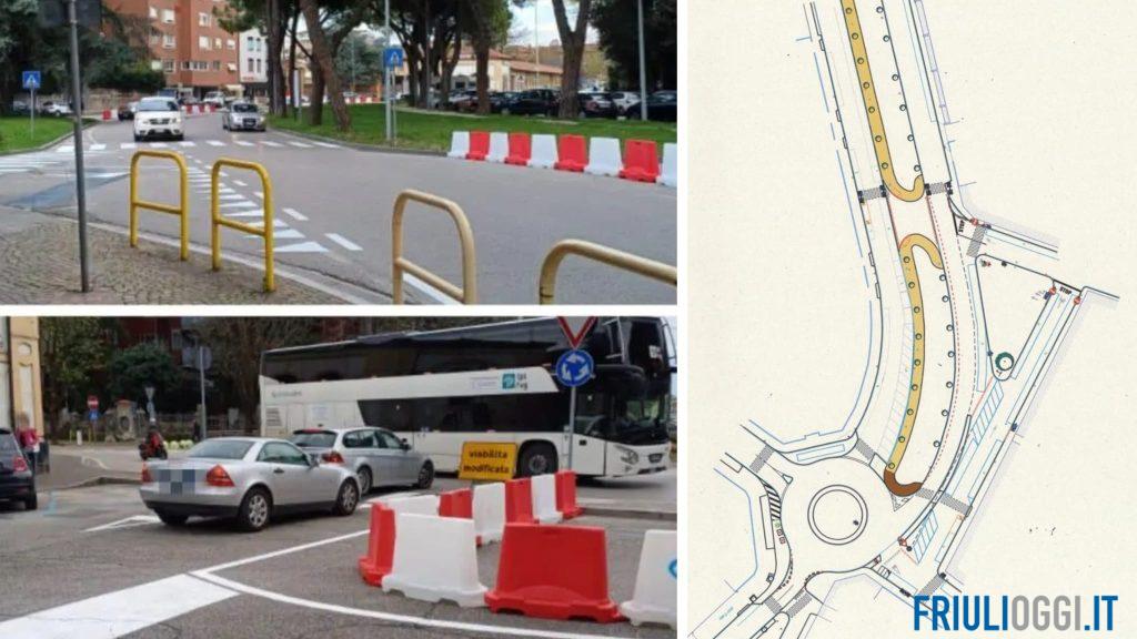 Nuove modifiche alla viabilità in Via Cussignacco, il Comune cambia ancora: opposizione critica