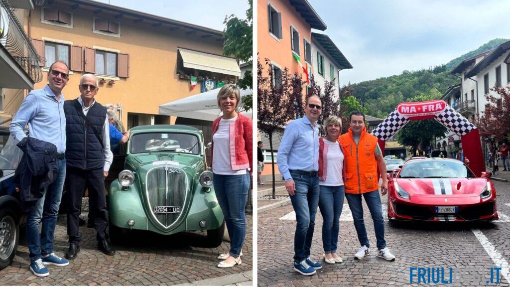 Gli appassionati di auto d’epoca alla scoperta dei luoghi del terremoto