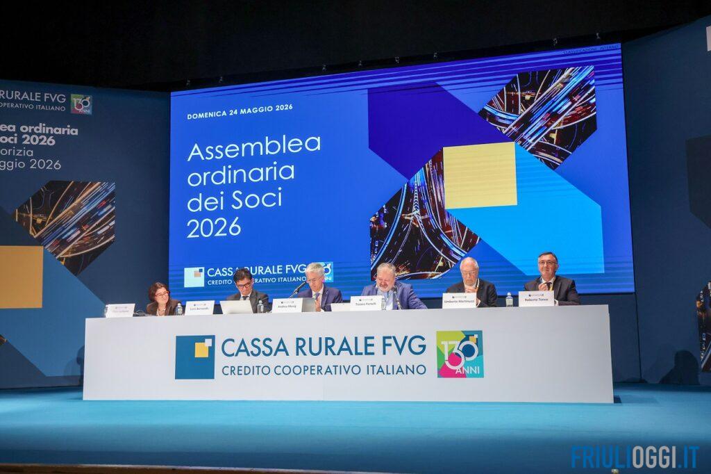 Cassa Rurale Fvg, sì al bilancio: utile a 16,5 milioni, in assemblea il commiato di Portelli