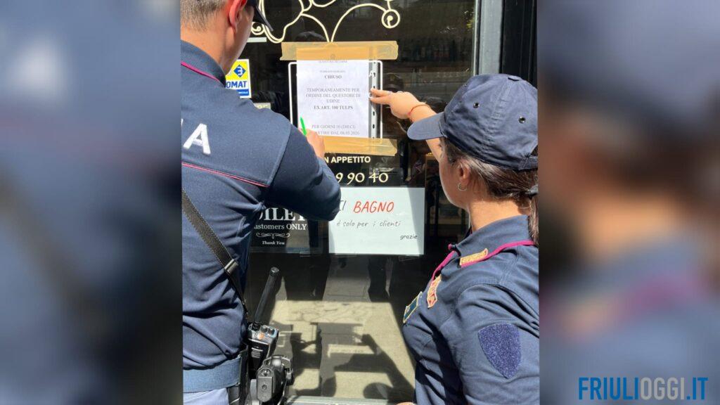 Ritrovo di pregiudicati e persone legate allo spaccio: chiuso un locale in Borgo Stazione