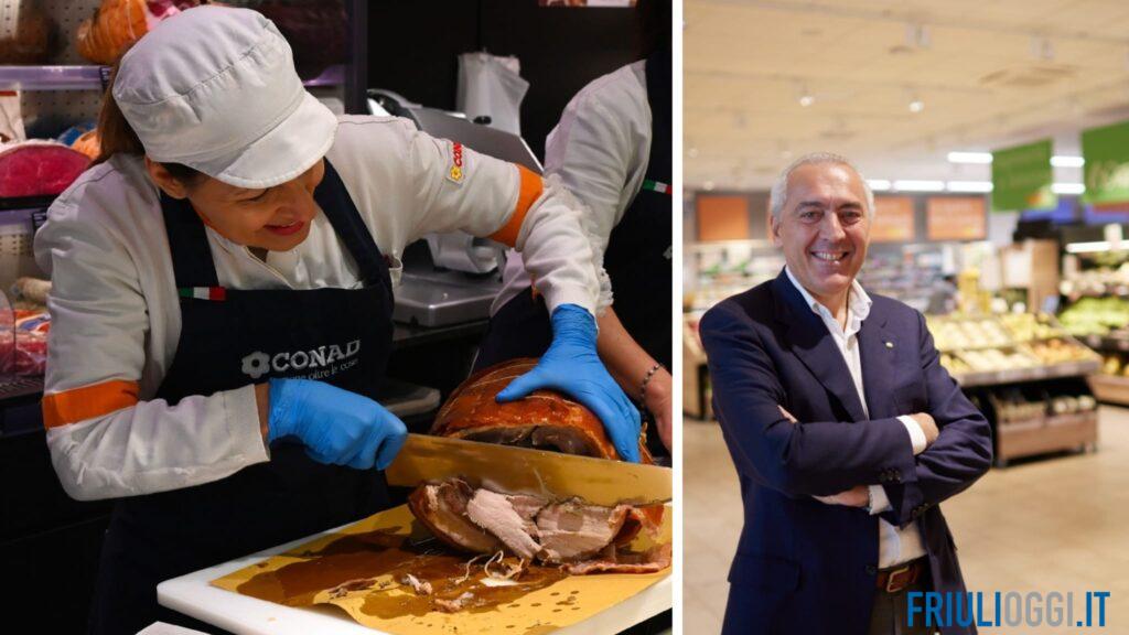 Riapre il Conad City di Montereale Valcellina: nuovo look e reparti rinnovati
