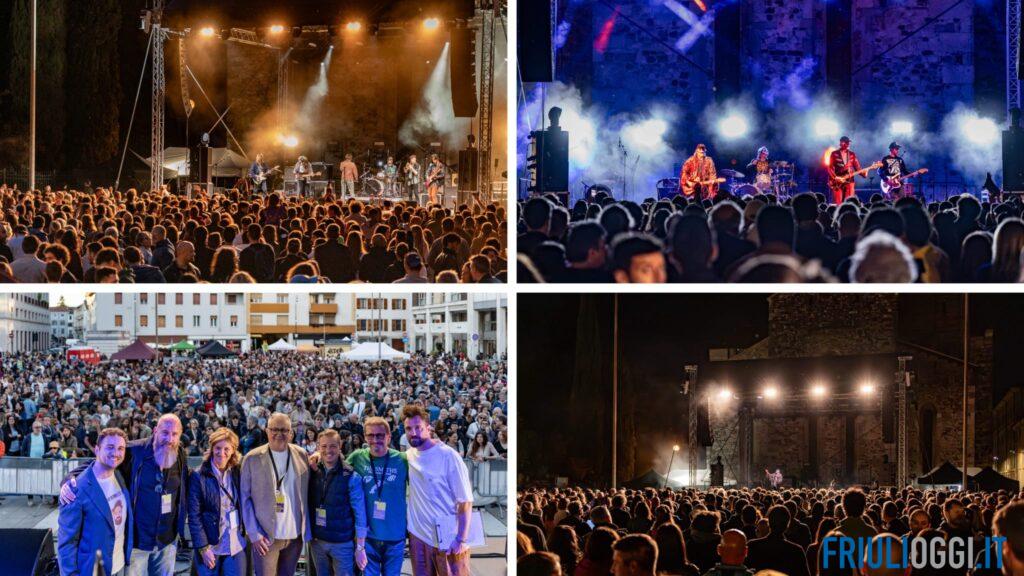 Oltre 7mila persone in piazza a Udine per il Concertone del primo maggio