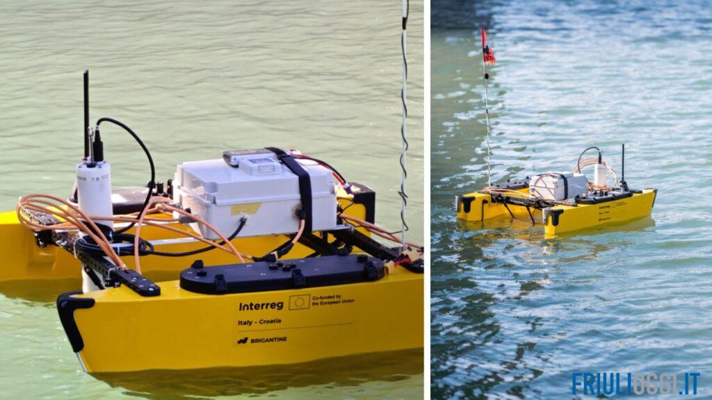 Droni e robot subacquei nella Laguna di Grado per tutelare l’ambiente