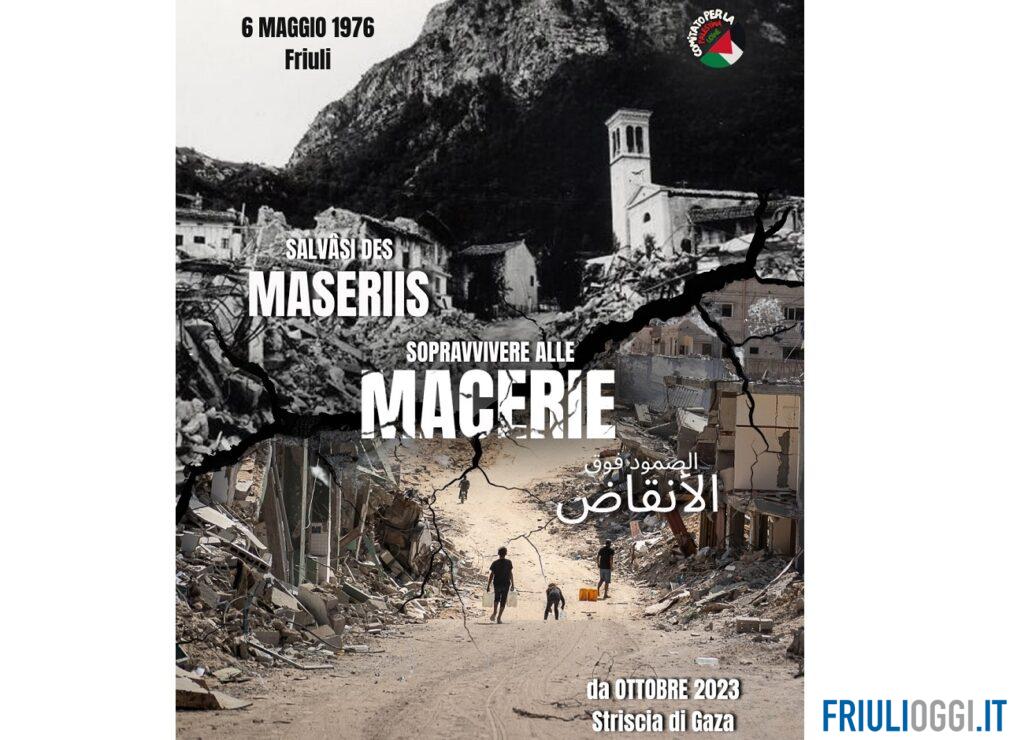 Il terremoto del Friuli e il paragone con Gaza: scoppia la polemica