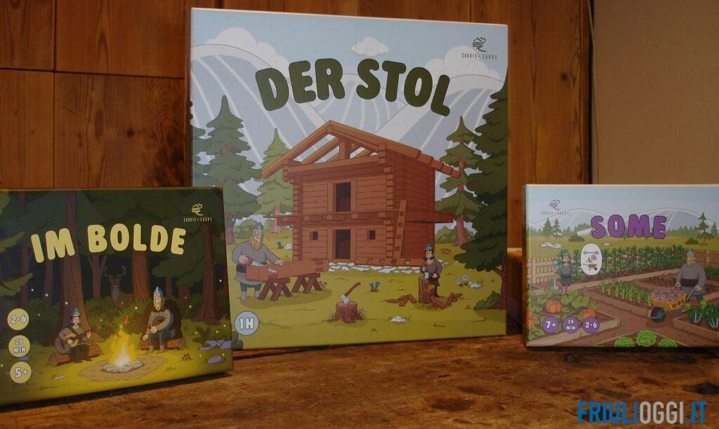 Tre giochi da tavolo e un libro per scoprire la magia della lingua e della cultura saurana