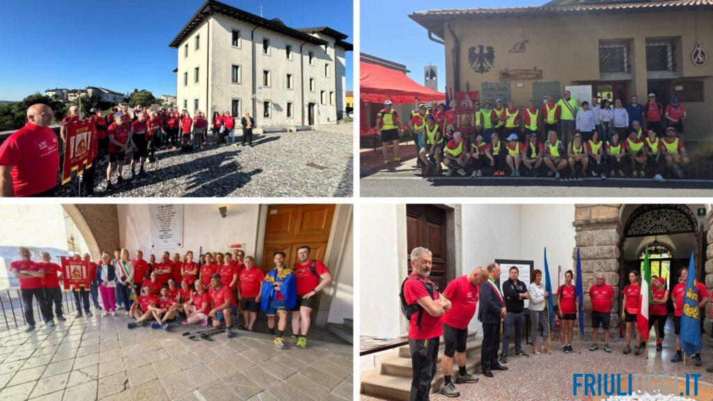 Da Spilimbergo a Cividale, conclusa la marcia della memoria nei luoghi del terremoto