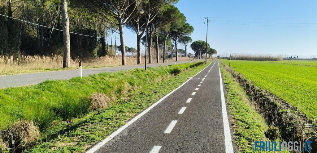 Più sicurezza per il turismo lento: 1,2 milioni per illuminare la ciclovia Belvedere-Aquileia