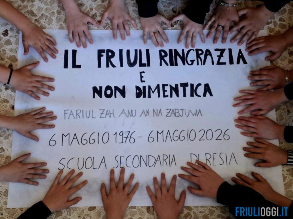 A Resia i ragazzi diventano custodi della memoria del terremoto del 1976