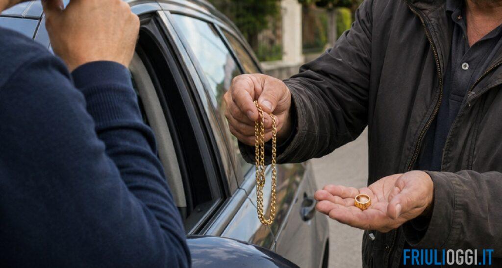 La truffa dell’oro falso torna in Friuli: cos’è e come funziona il raggiro