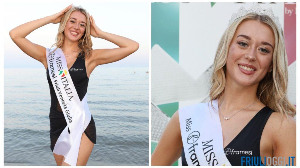 Asia Braini conquista il titolo di Miss Framesi Fvg e vola alle prefinali di Miss Italia