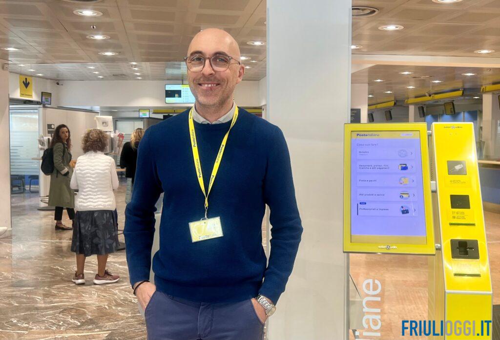 Da Caltagirone a Pordenone, Davide cambia vita e diventa il volto dell’accoglienza alle Poste