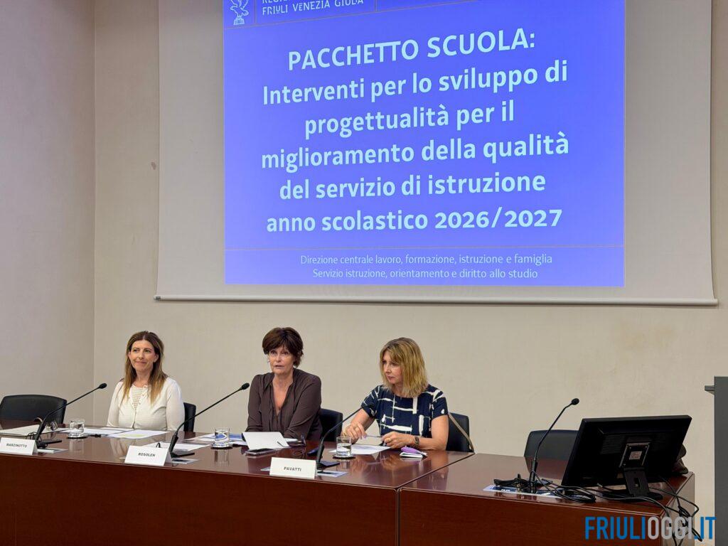 Scuola, il Fvg mette 4,5 milioni sul piatto: la novità della scuola bilingue in montagna