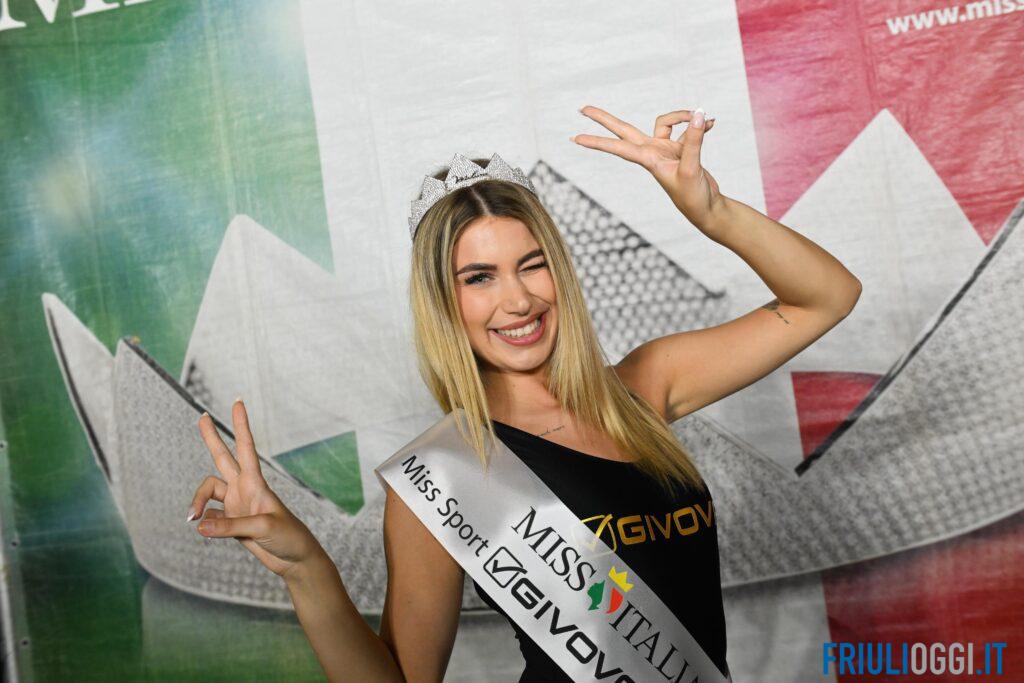 Renee Cossutta è la nuova Miss Sport Givova Fvg e vola alle prefinali di Miss Italia